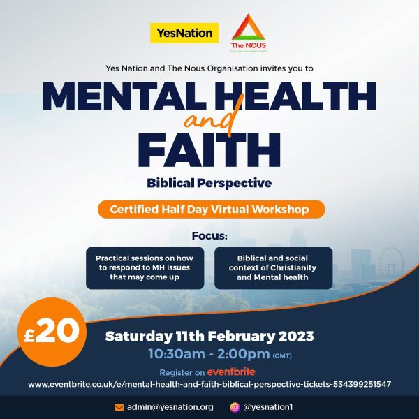 Mental Health and Faith